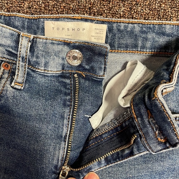 Topshop Jamie Ripped Jean Size 26 - Picture 6 of 9